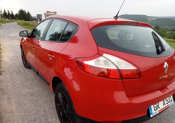 Renault Megane cena 19900 przebieg: 245760, rok produkcji 2009 z Ziębice małe 667